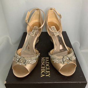 Badgley Mischka Malorie Embellished Sandal